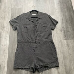 OUTERKNOWN dark grey romper
